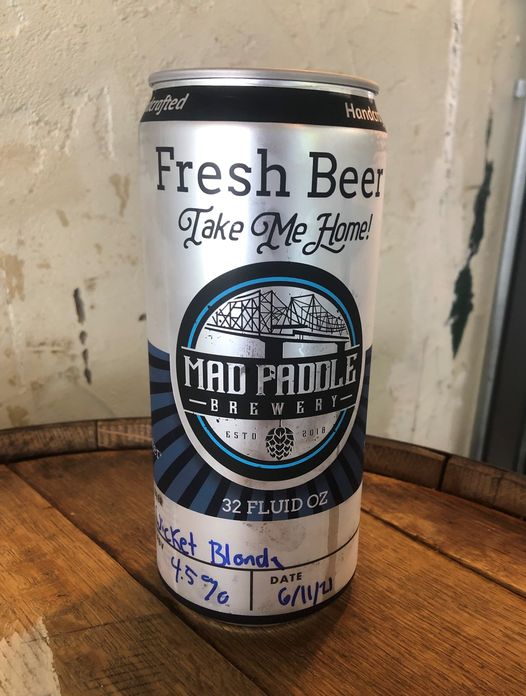 Stop by Mad Paddle and pick up a Crowler and enjoy the Sun!