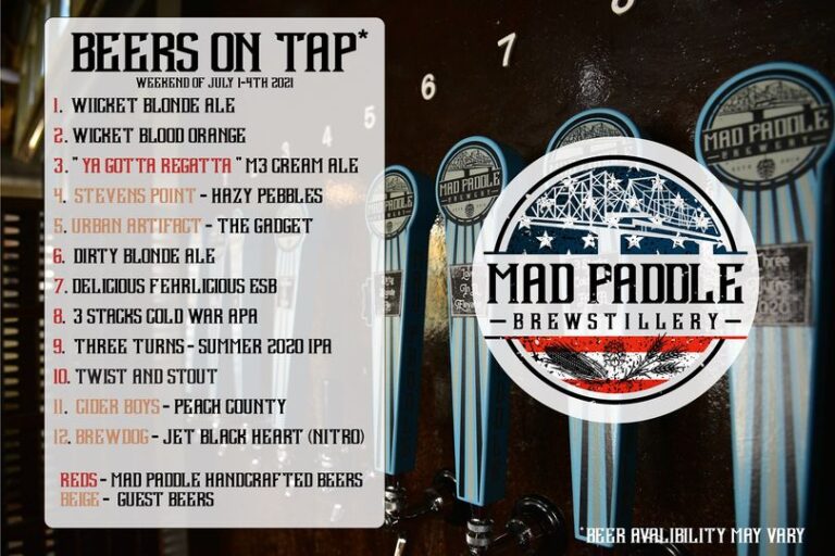 Wanna know what’s on tap this weekend? Check out the image below to see our home