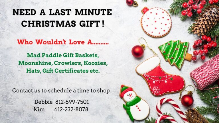 Let Mad Paddle Help you with your last minute Christmas Gifts!